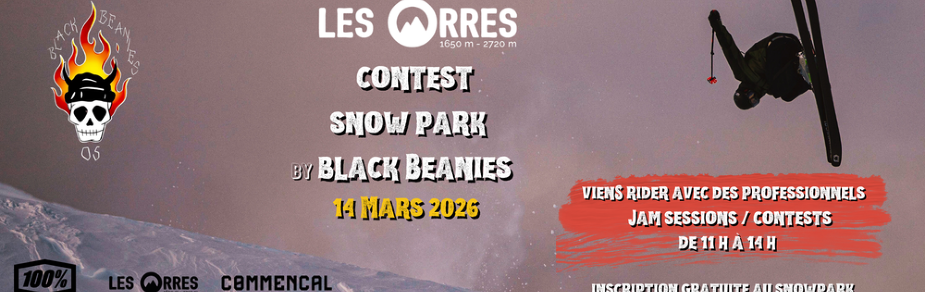 Contest Snowpark Les Orres by Black Beanies_Les Orres - Contest Snowpark Les Orres by Black Beanies_Les Orres