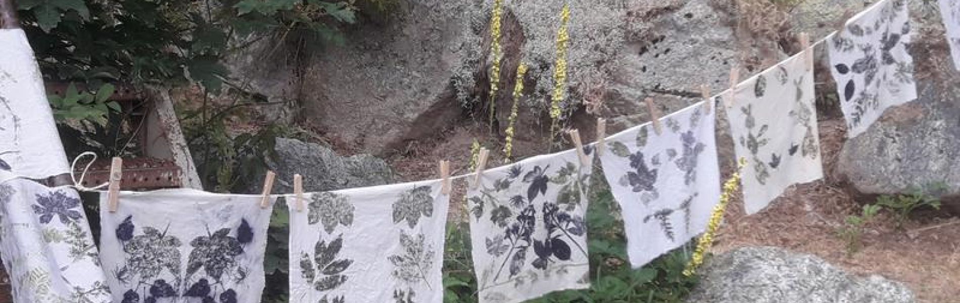 Atelier : Herbier sur tissu_Les Orres - Atelier : Herbier sur tissu_Les Orres