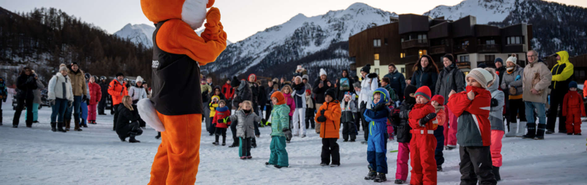 Rencontre avec l'Happy, notre mascotte_Les Orres - Rencontre avec l'Happy, notre mascotte_Les Orres