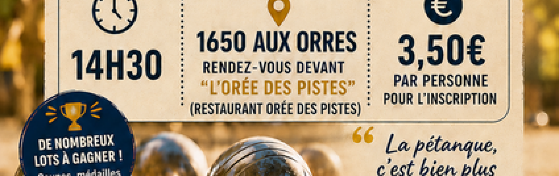 Tournoi de pétanque_Les Orres - Tournoi de pétanque_Les Orres