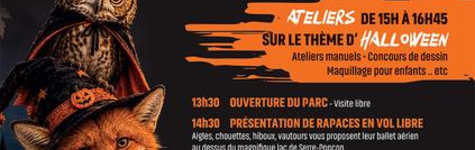 Halloween au Parc Animalier de Serre-Ponçon_Le Sauze-du-Lac - Halloween au Parc Animalier de Serre-Ponçon_Le Sauze-du-Lac