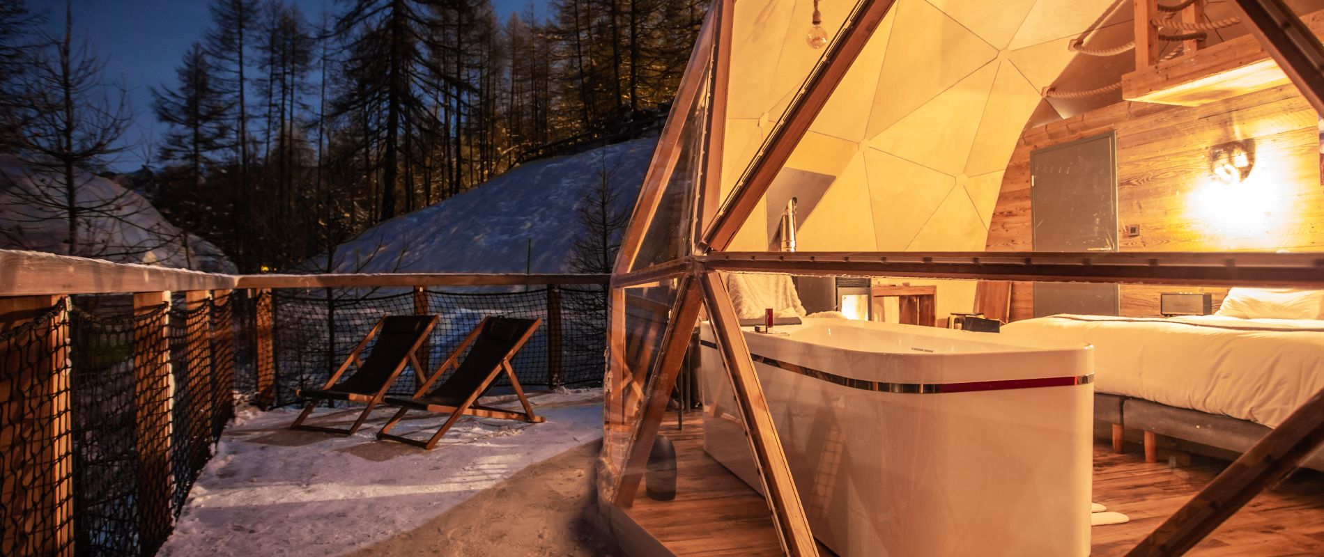 Alpin D'Home, hébergement insolite aux Orres, station de ski des Alpes du sud