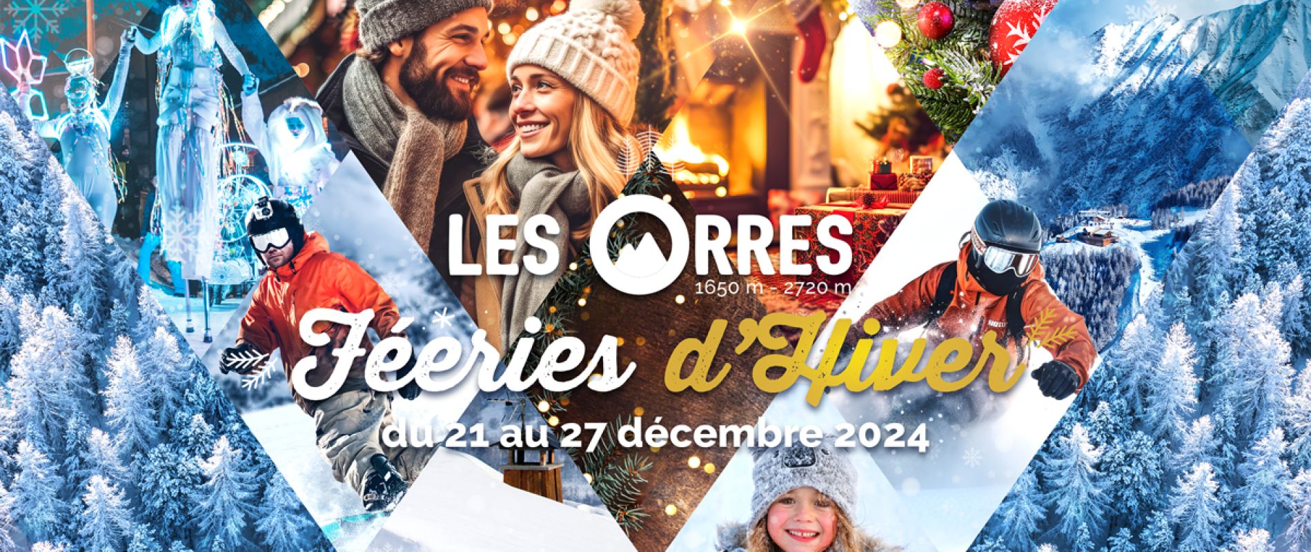 Feeries d'hiver, fêtez Noel aux Orres !