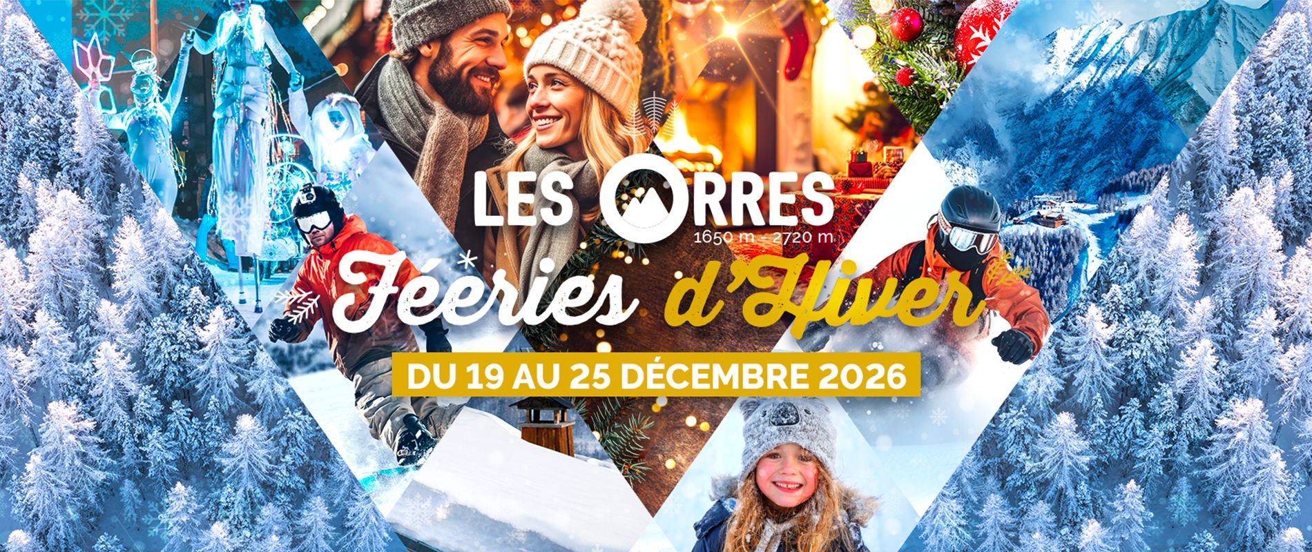Vacances de Noel aux Orres, Alpes du sud
