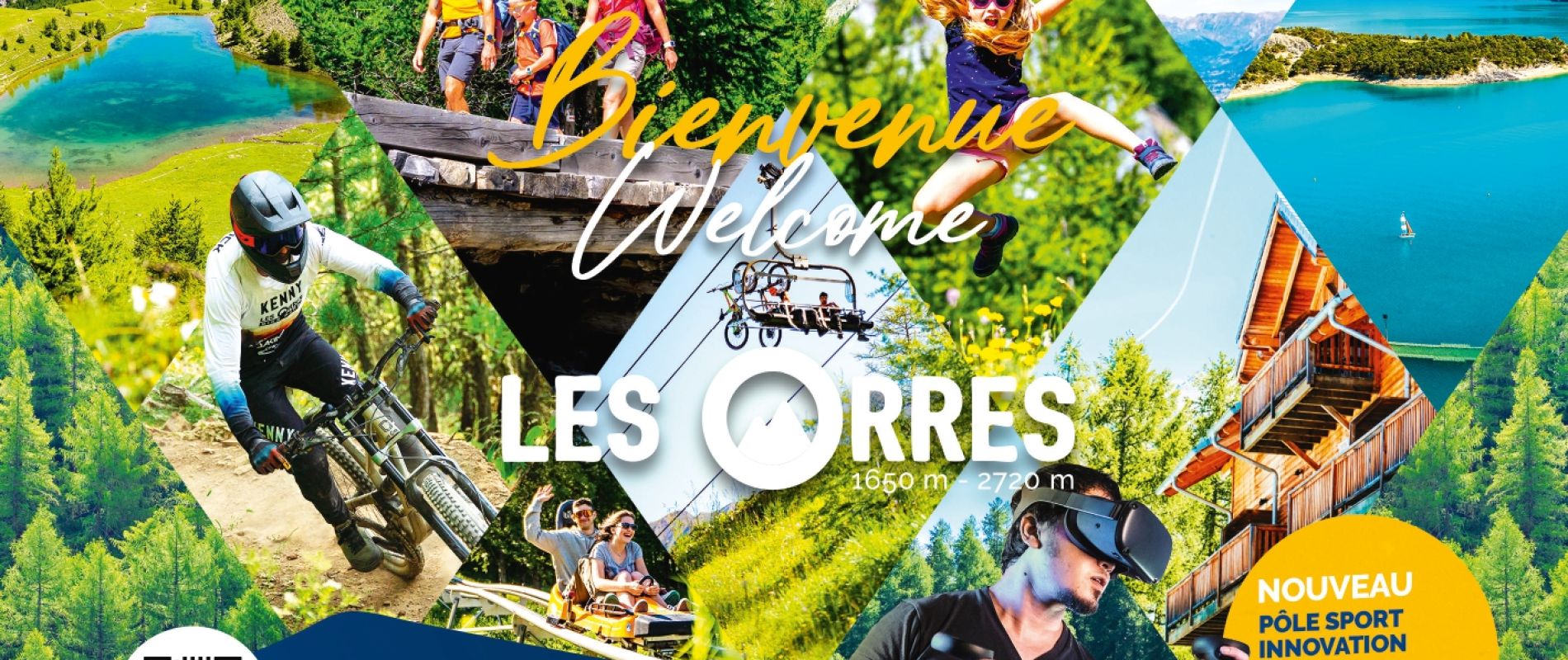 Station Les Orres, activités et VTT en été, Hautes-Alpes