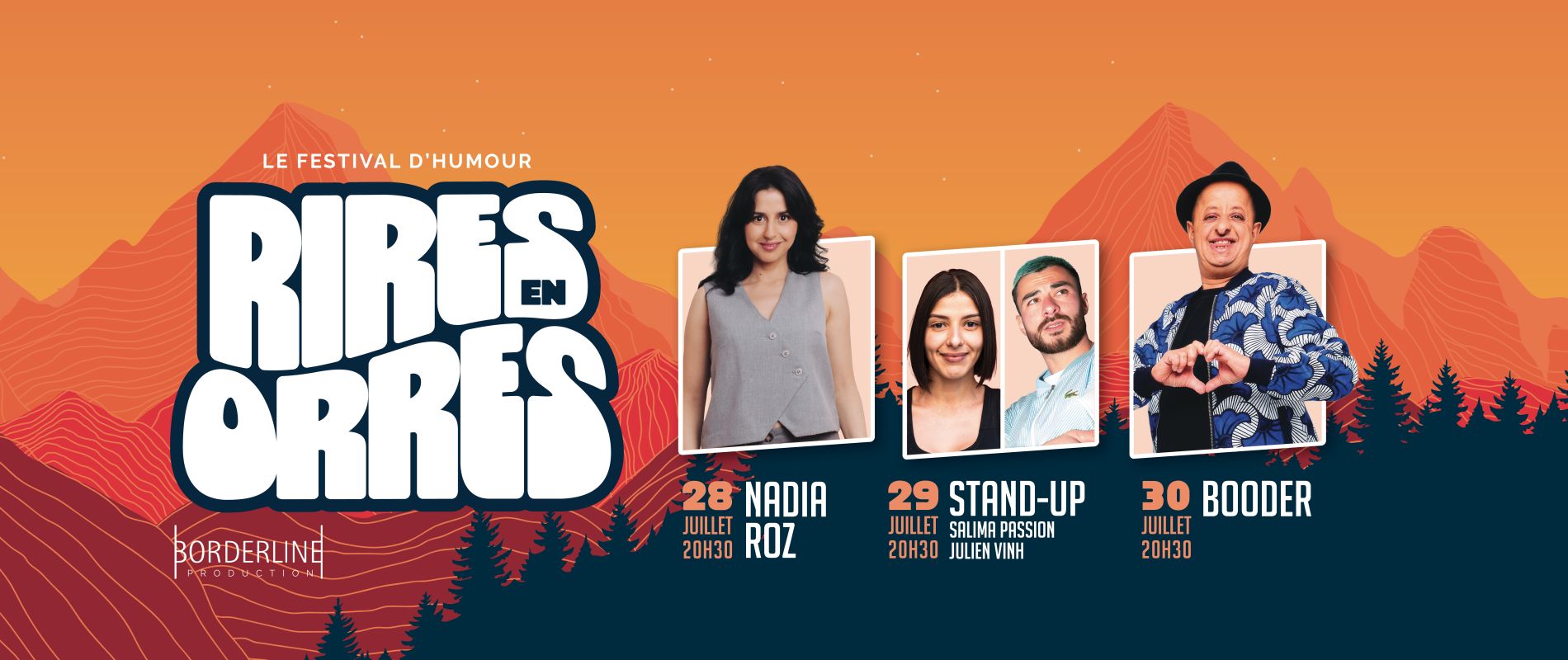 Festival humour Rires en Orres 2026, Alpes du sud