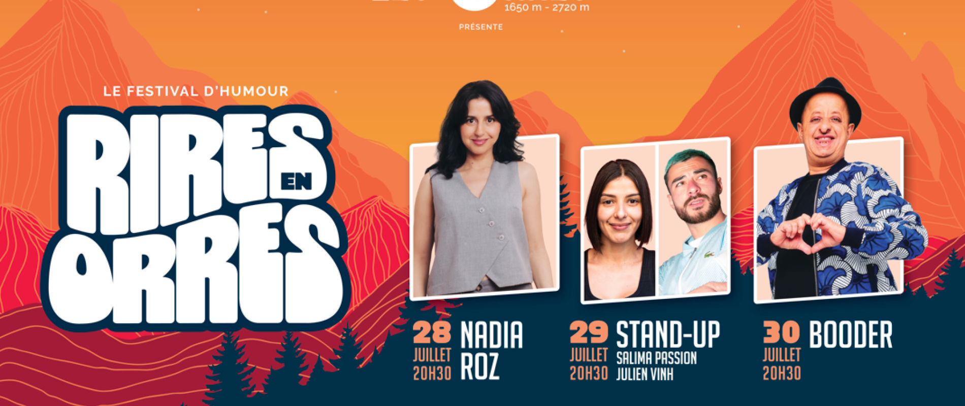Le Festival d'humour Rires en Orres, dans les Alpes du Sud