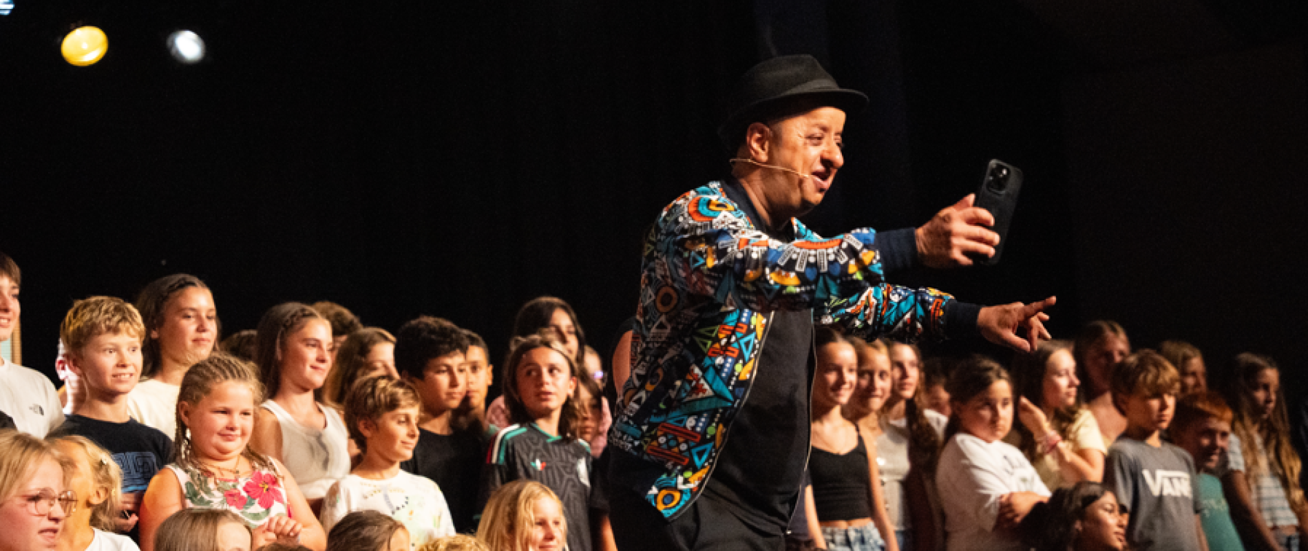 Booder au Festival d'humour Rires en Orres, dans les Alpes du Sud