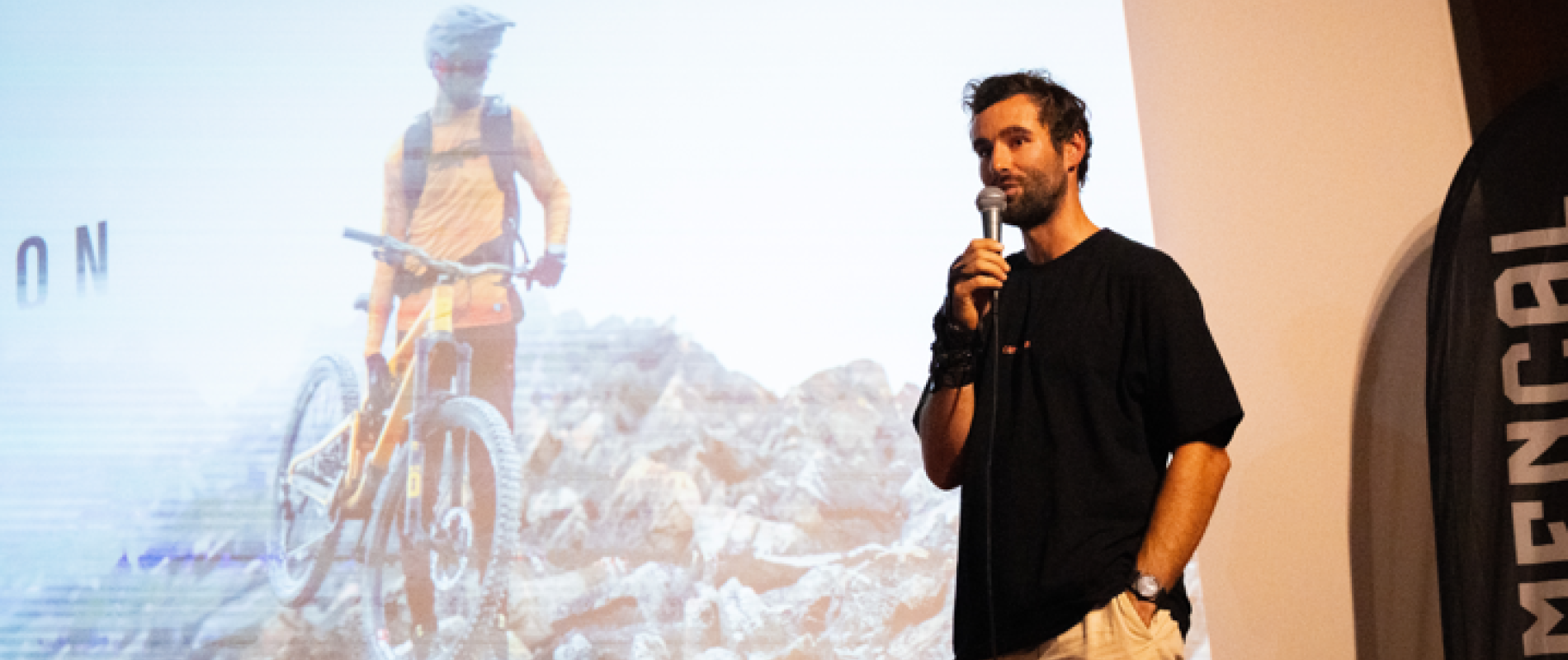 Kilian Bron a fait vibrer Les Orres avec  son film Mirage, dans les Alpes du Sud