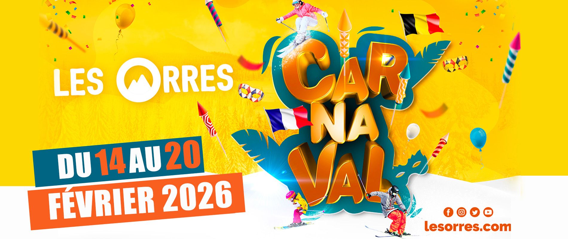 CARNAVAL Les Orres, station de ski des Alpes du sud