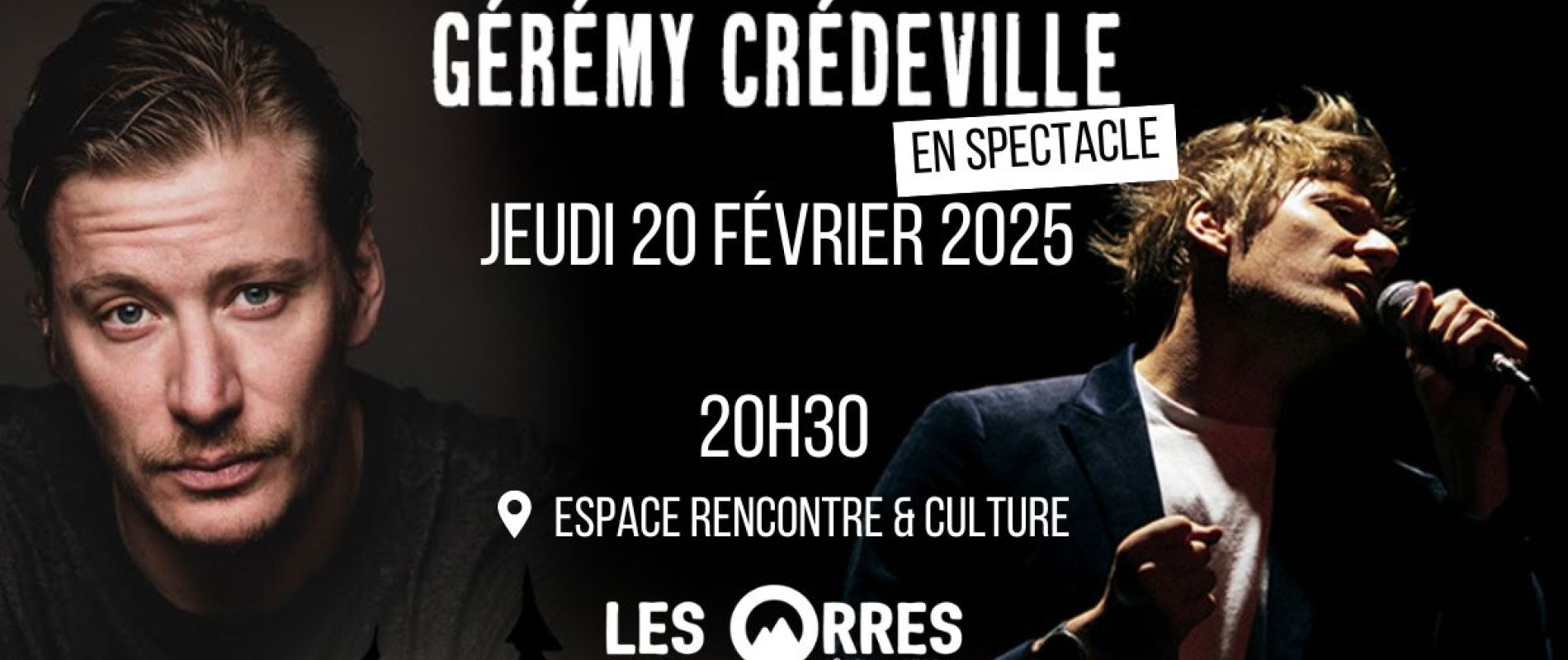 Spectacle One man show Gérémy Crédeville