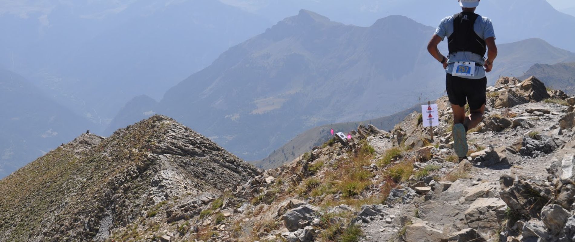Skyrace Les Orres trail en montagne, Alpes du sud