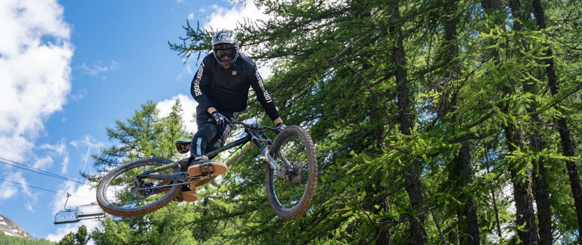 Opening Bike Park, Les Orres, VTT dans les Hautes-Alpes