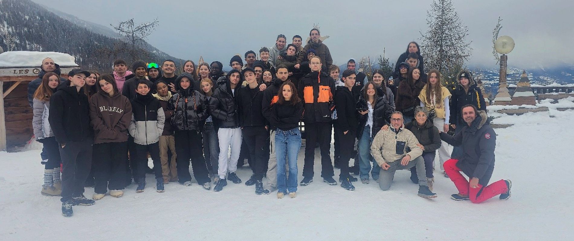 Les élèves de première en baccalauréat professionnel au lycée de la Méditerranée à la Ciotat
