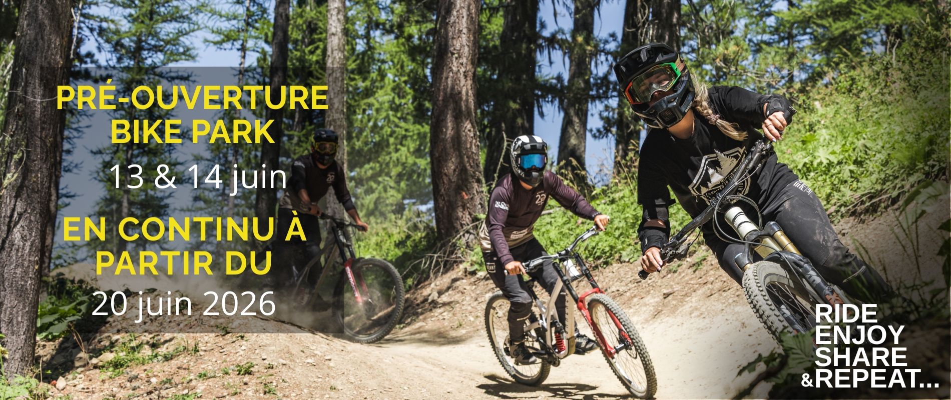 Opening les Orres Bike Park, VTT été 2026, Les Orres, Alpes du sud