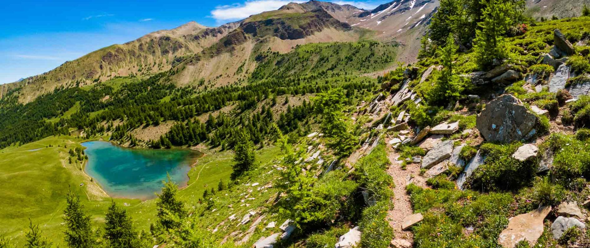 Randonnée lac sainte Marguerite Les Orres, Hautes-Alpes
