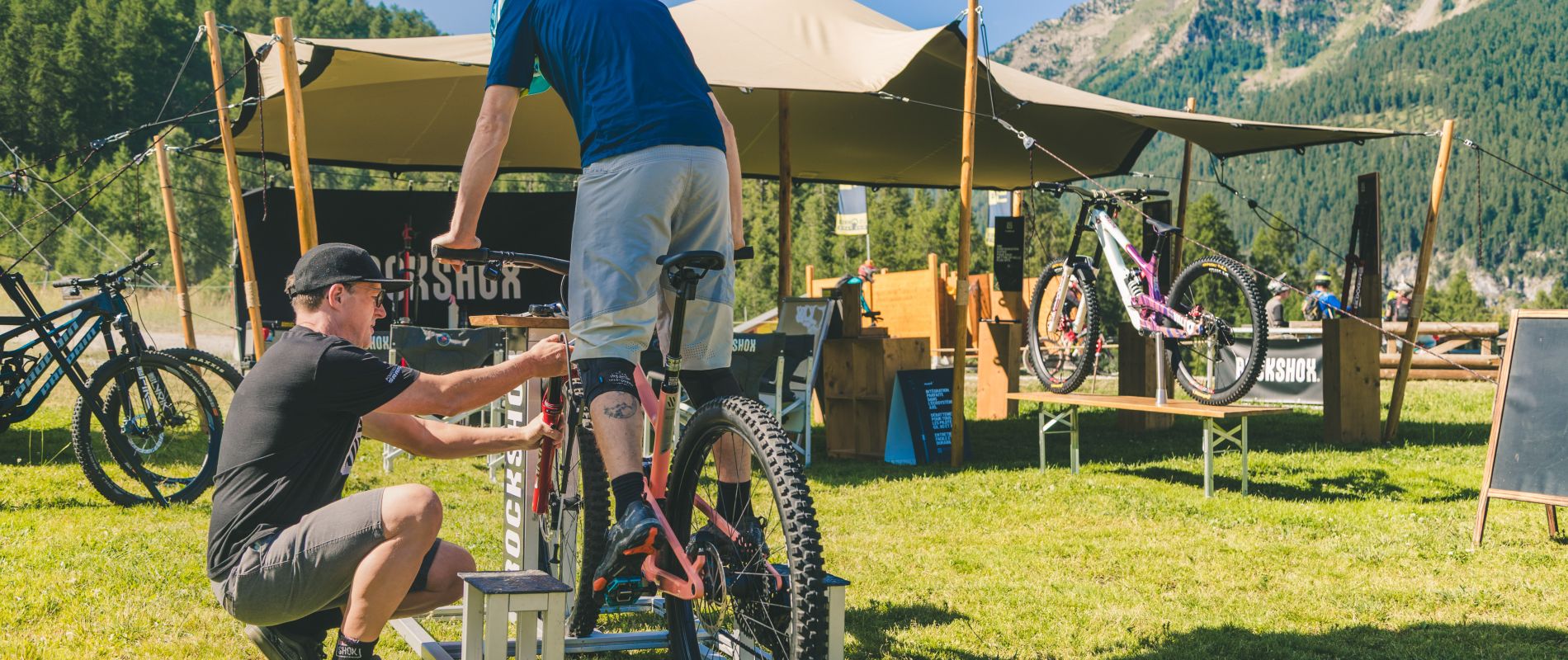 ROCKSHOX_LESORRES VTT DH Bike Park, Hautes-Alpes