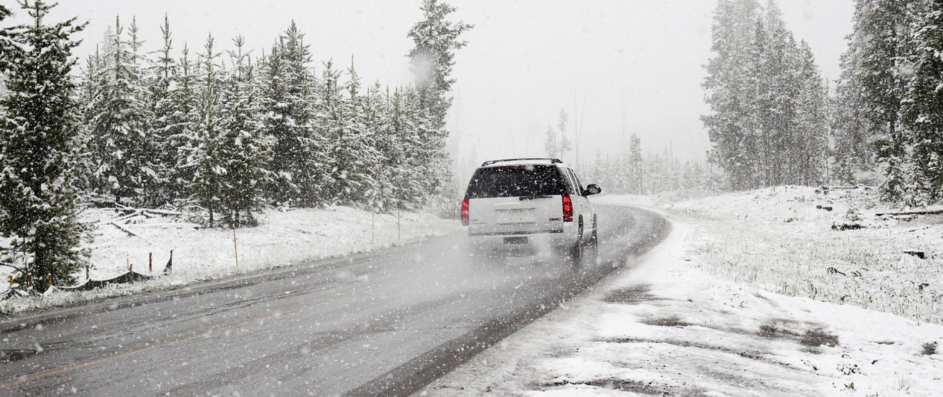 Accès aux Orres en hiver