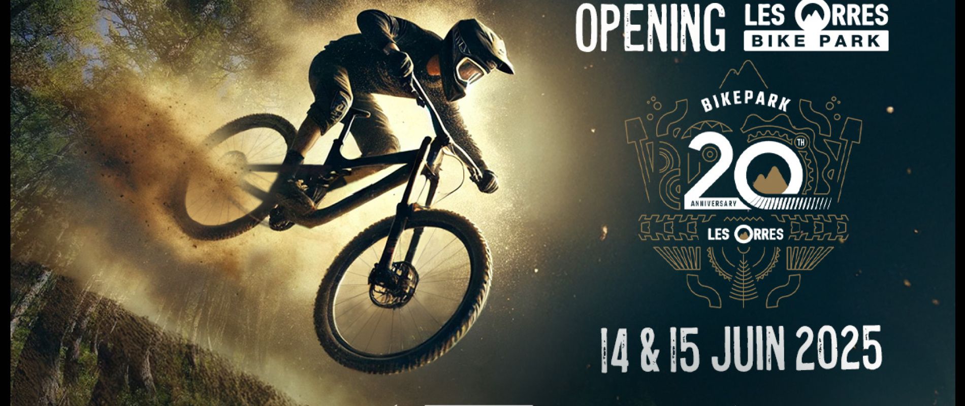 Opening les Orres Bike Park, VTT été 2025, Les Orres, Alpes du sud