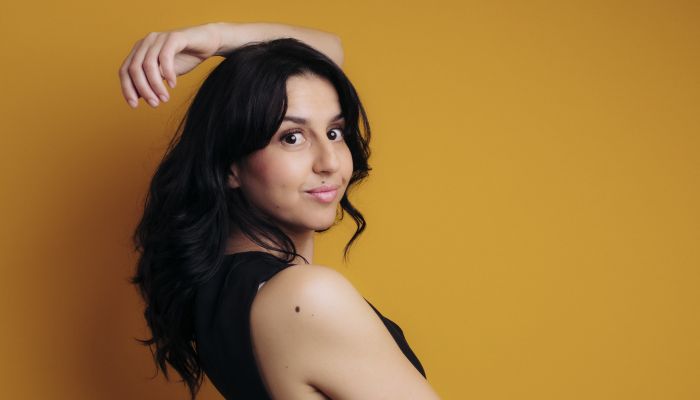 Nadia Roz en spectacle aux Orres, Hautes-Alpes