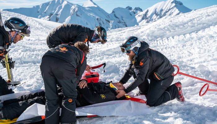 Exercice avalanche Les Orres