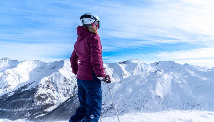Ski les Orres paysage hiver