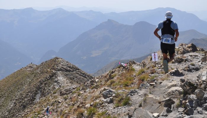 Skyrace Les Orres trail en montagne, Alpes du sud