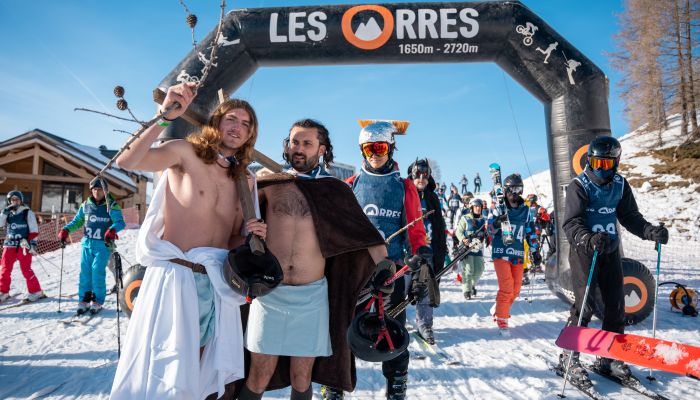 Dévale des Orres, station de ski Hautes-Alpes