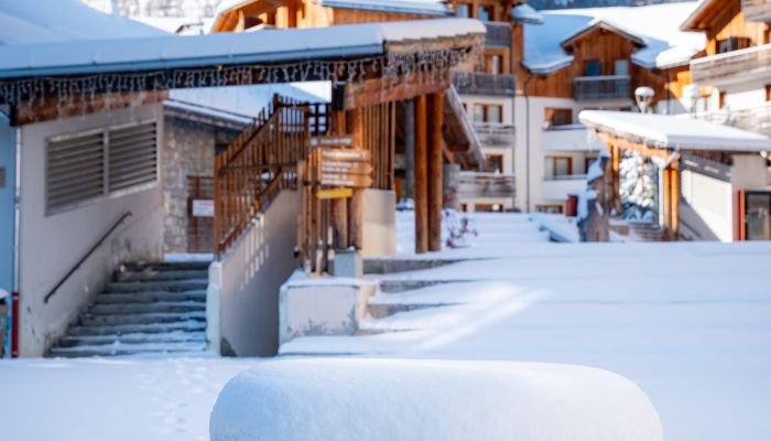 Les Orres sous la neige