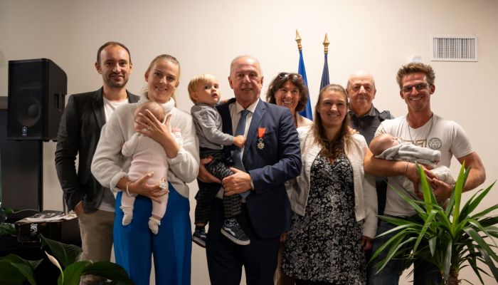 Les Orres - Legion d'Honneur Pierre Vollaire