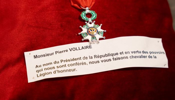 Les Orres - Legion d'Honneur Pierre Vollaire