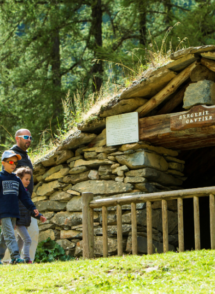 Randonnée en famille, bergerie Gautier, les Orres, Hautes-Alpes