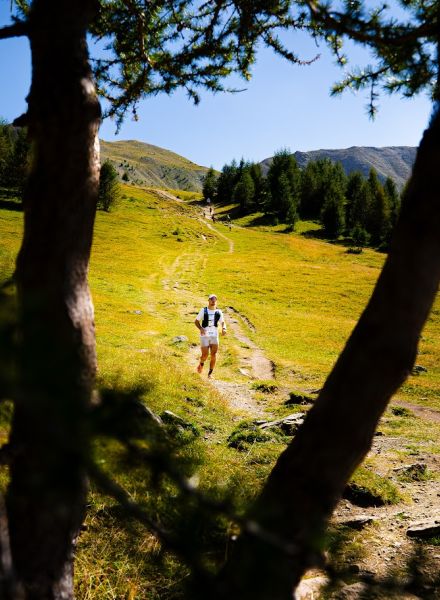 Skyrace course trail aux Orres, Hautes-Alpes