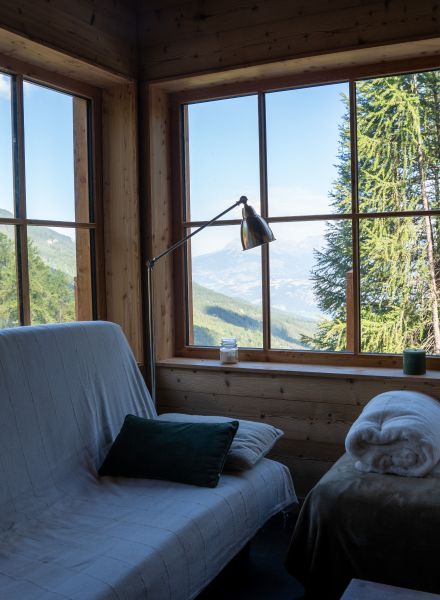 Cabanes de Mélézia, Logement insolite aux Orres, Hautes-Alpes