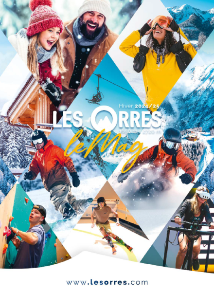 Couv Magazine Les Orres hiver 24-25