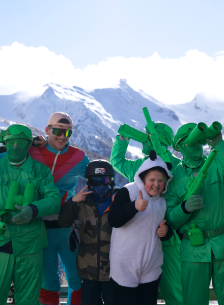 Carnaval, ski et déguisements aux Orres, Les Orres, Hautes-Alpes
