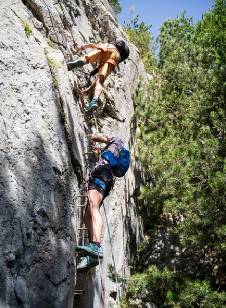 Via ferrata Les Orres, grimpe dans les Alpes du sud