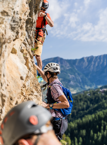 Via ferrata Les Orres, grimpe dans les Alpes du sud