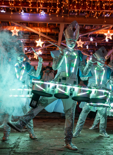 feeries noel aux Orres, ski et fêtes de fin d'année dans les Alpes du sud
