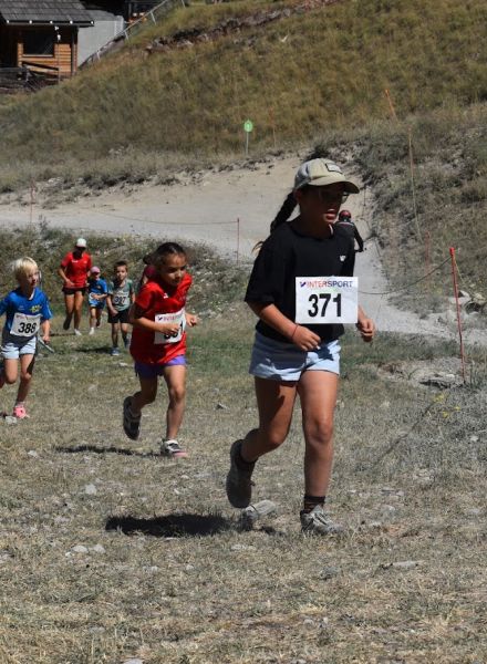 Skyrace course trail aux Orres, Hautes-Alpes
