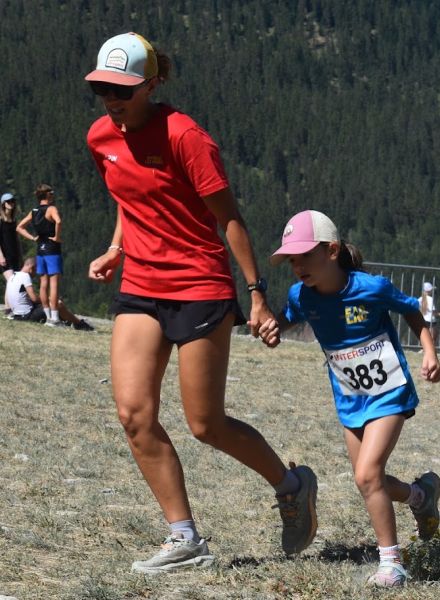 Skyrace course trail aux Orres, Hautes-Alpes