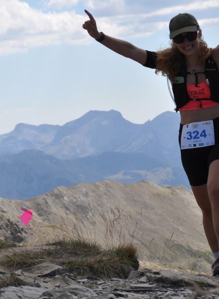 Skyrace course trail Les Orres Alpes du sud