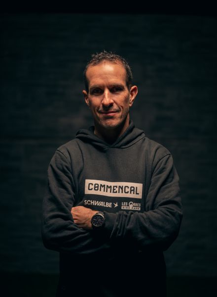 Cedric manager Team commencal Les Orres Bike Park