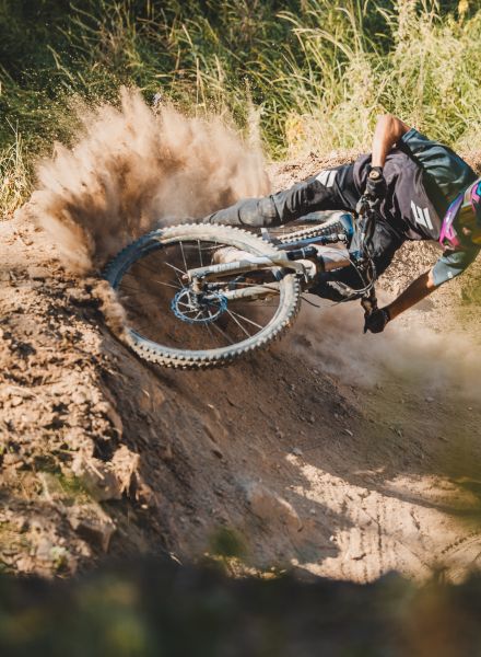 Les Orres Bike Park VTT DH dans les Alpes du sud