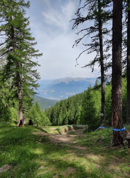 Piste Black Patrol - Les Orres Bike Park VTT DH Hautes-Alpes