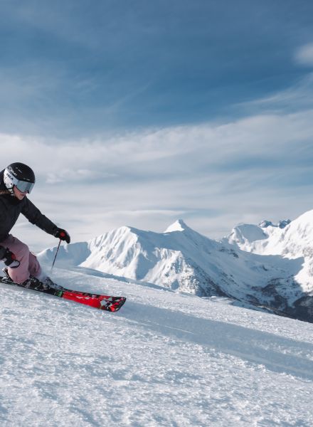 Station Les Orres domaine ski, Les Orres, Hautes-Alpes