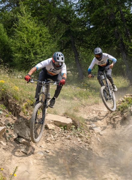 Les Orres bike park telesieges