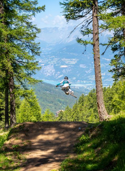 Les Orres Bike Park VTT DH dans les Alpes du sud