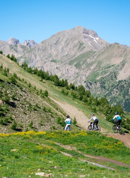 Les Orres Bike Park VTT DH dans les Alpes du sud