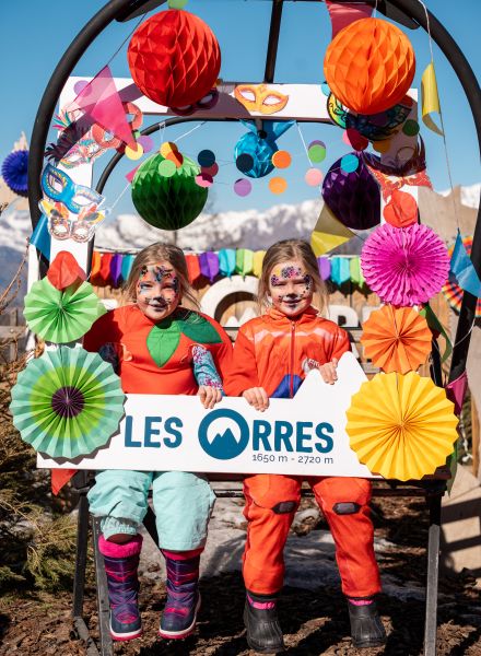 Carnaval, ski et déguisements aux Orres, Les Orres, Hautes-Alpes